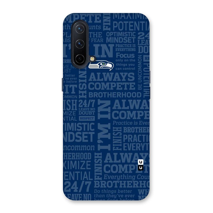 Optimistic Blue Back Case for OnePlus Nord CE 5G