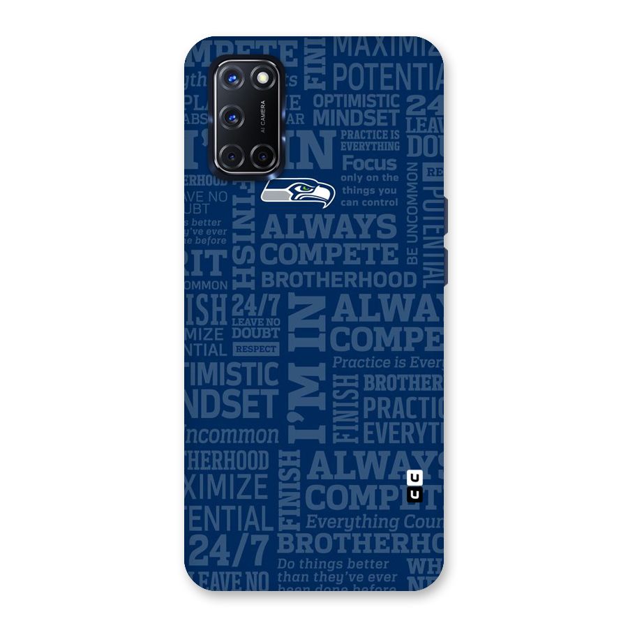 Optimistic Blue Back Case for Oppo A52
