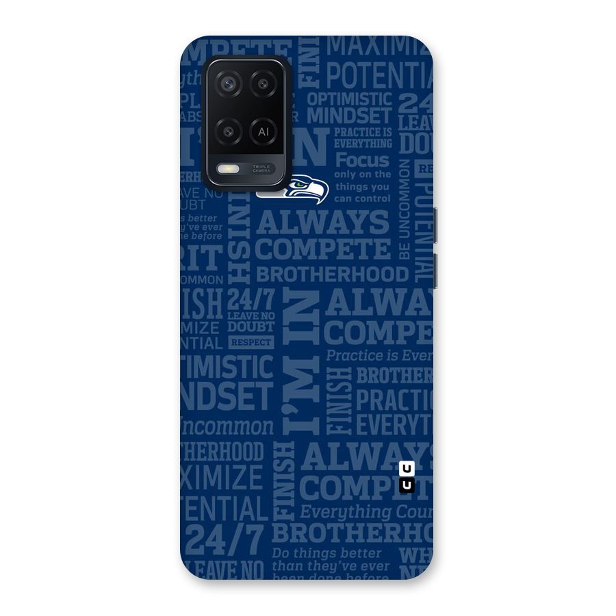 Optimistic Blue Back Case for Oppo A54