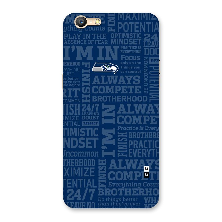 Optimistic Blue Back Case for Oppo A57