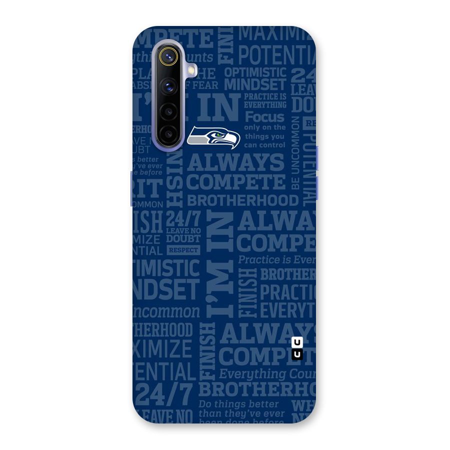 Optimistic Blue Back Case for Realme 6i