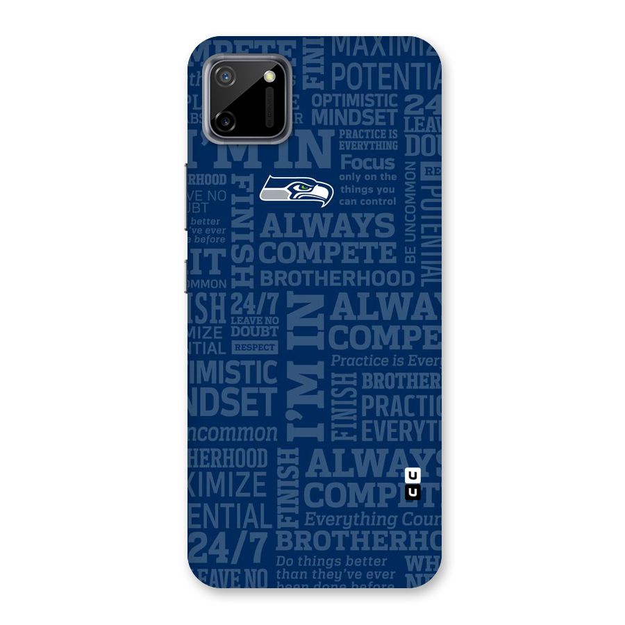 Optimistic Blue Back Case for Realme C11