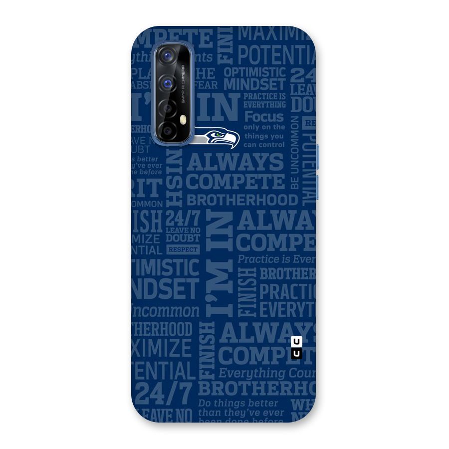 Optimistic Blue Back Case for Realme Narzo 20 Pro