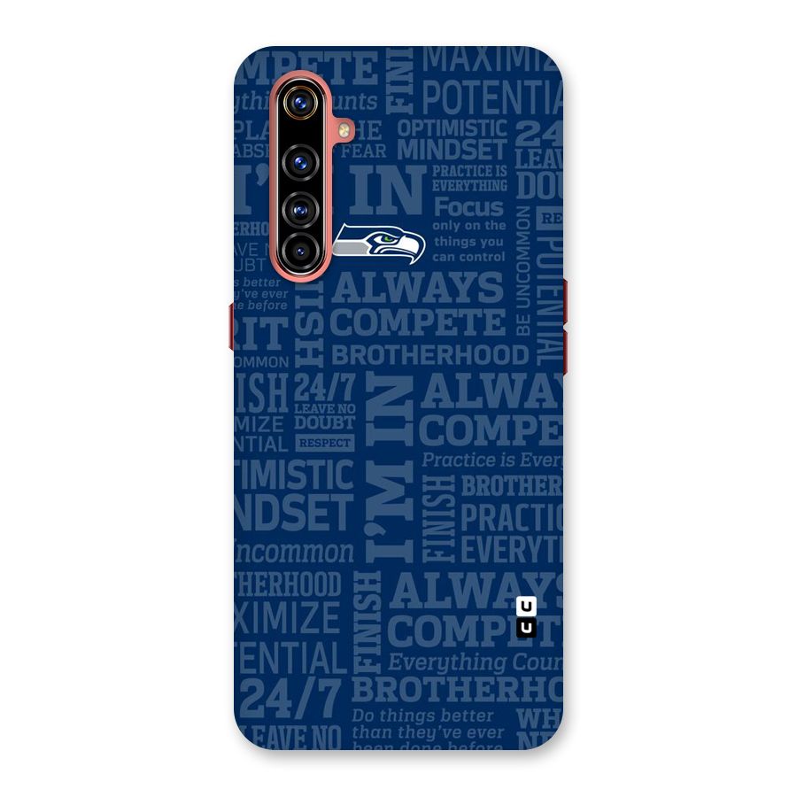 Optimistic Blue Back Case for Realme X50 Pro