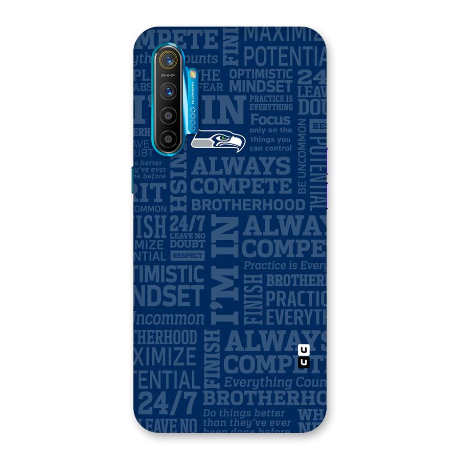 Optimistic Blue Back Case for Realme XT