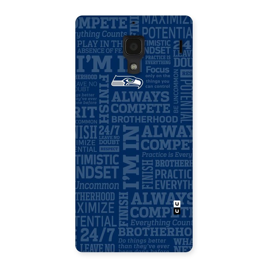 Optimistic Blue Back Case for Redmi 1S