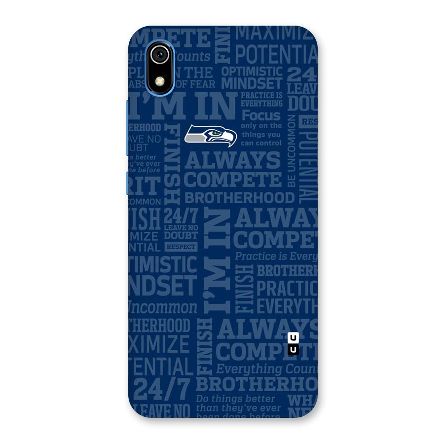 Optimistic Blue Back Case for Redmi 7A