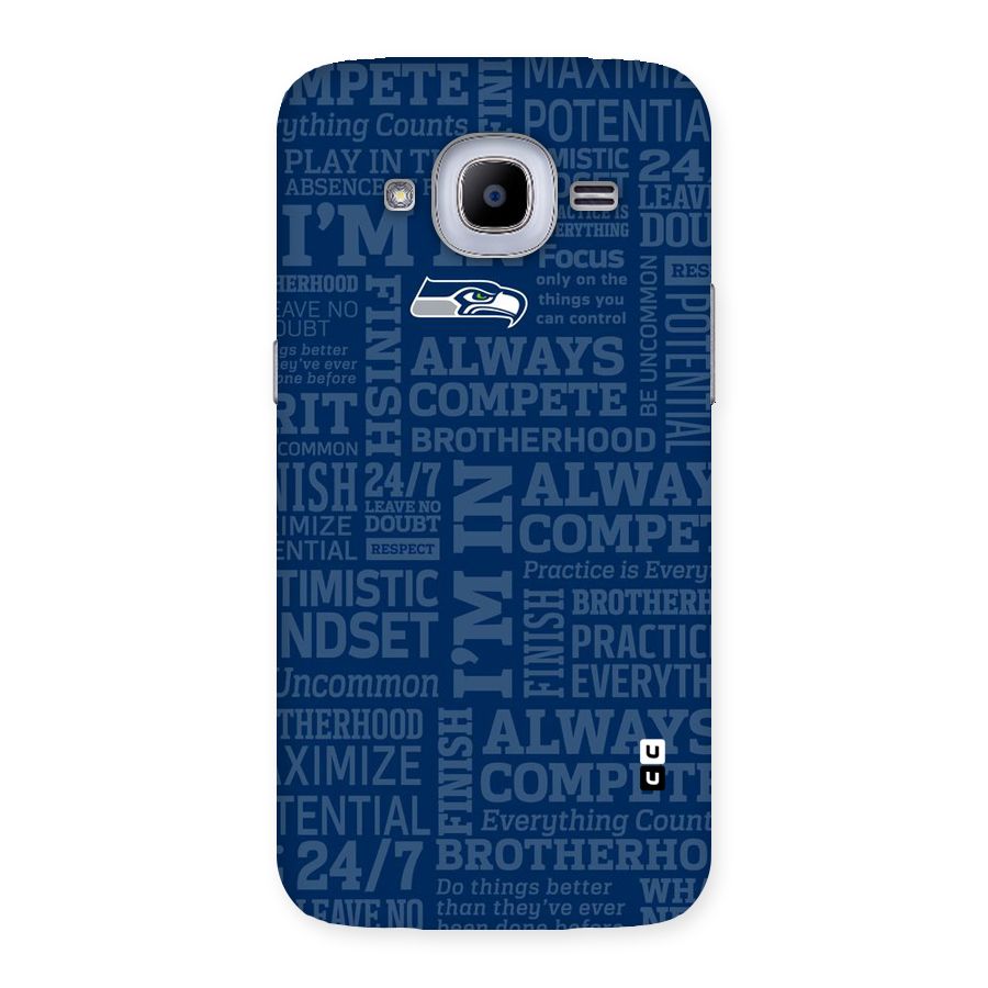 Optimistic Blue Back Case for Samsung Galaxy J2 2016