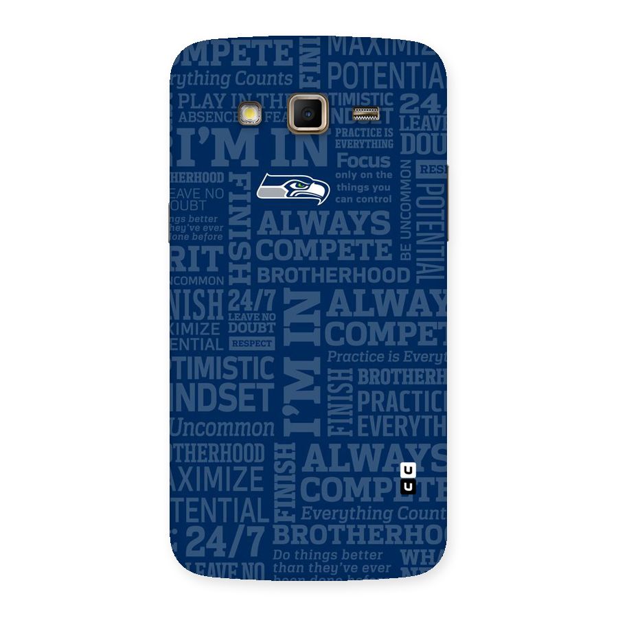 Optimistic Blue Back Case for Samsung Galaxy Grand 2