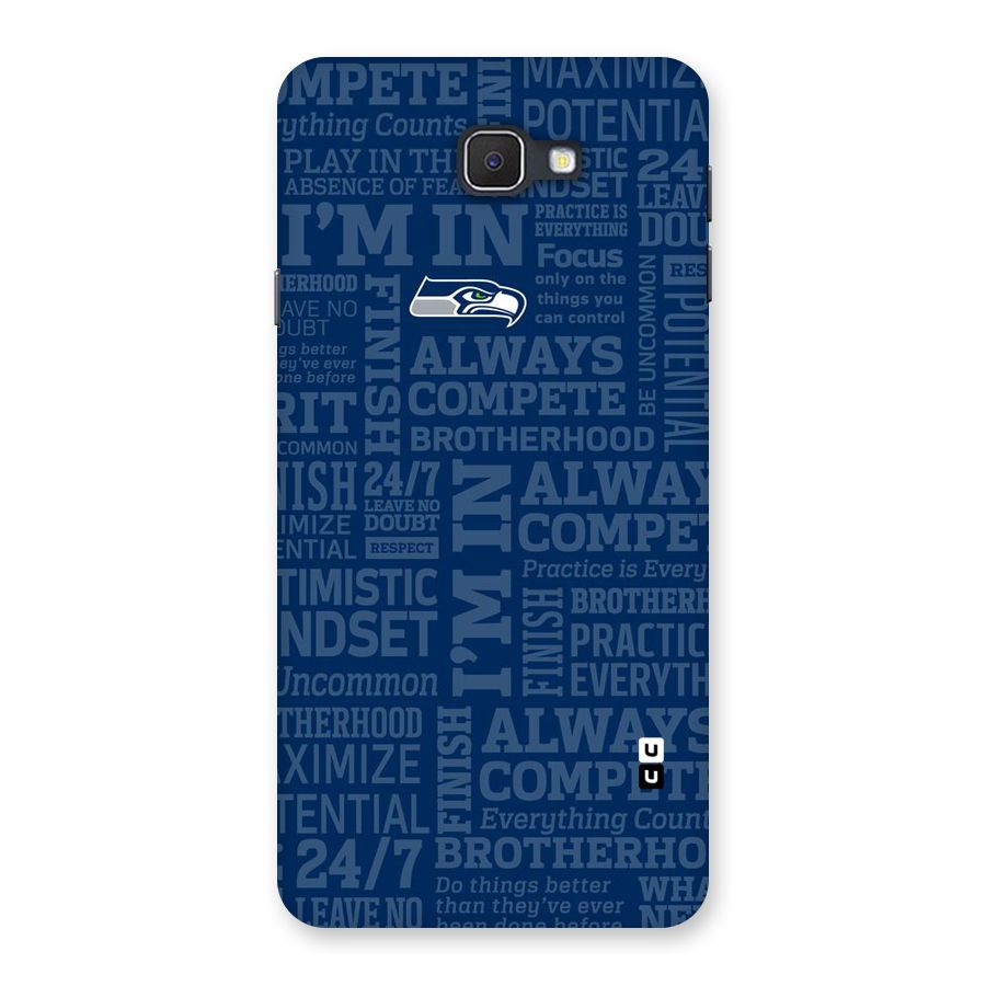 Optimistic Blue Back Case for Samsung Galaxy J7 Prime