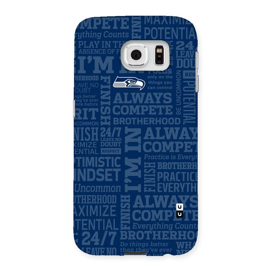 Optimistic Blue Back Case for Samsung Galaxy S6