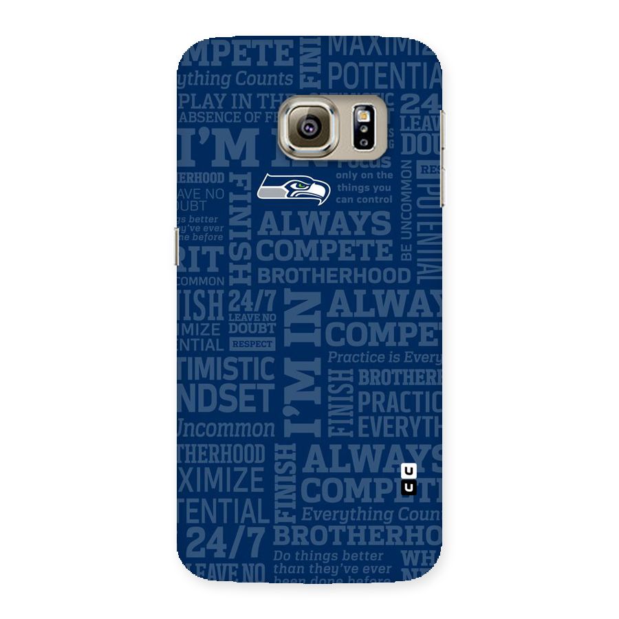 Optimistic Blue Back Case for Samsung Galaxy S6 Edge