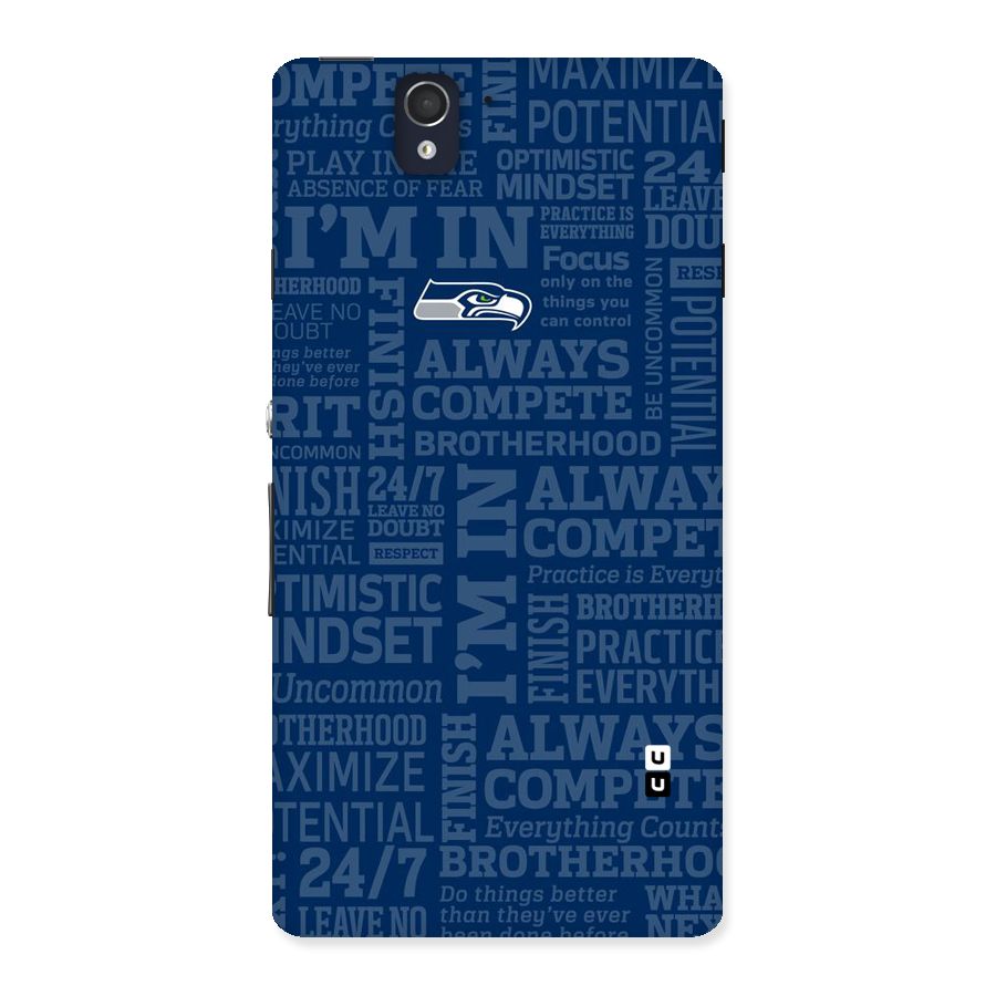 Optimistic Blue Back Case for Sony Xperia Z