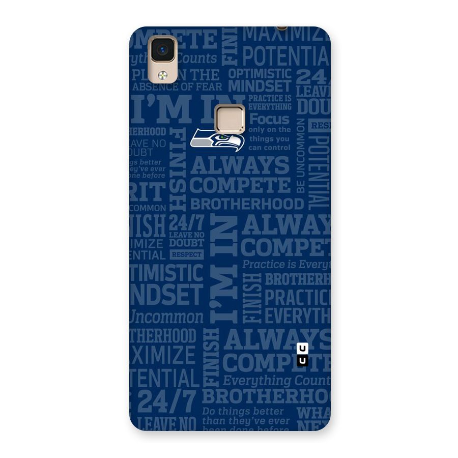 Optimistic Blue Back Case for V3 Max