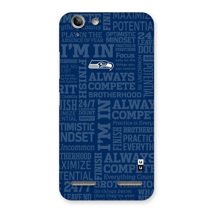 Optimistic Blue Back Case for Vibe K5