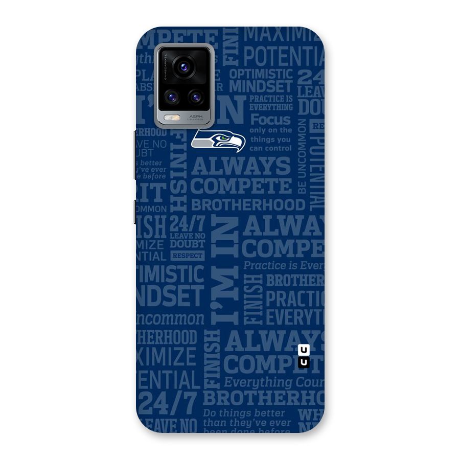 Optimistic Blue Back Case for Vivo V20