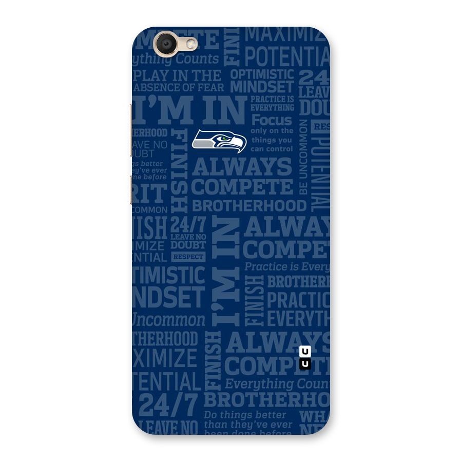 Optimistic Blue Back Case for Vivo V5