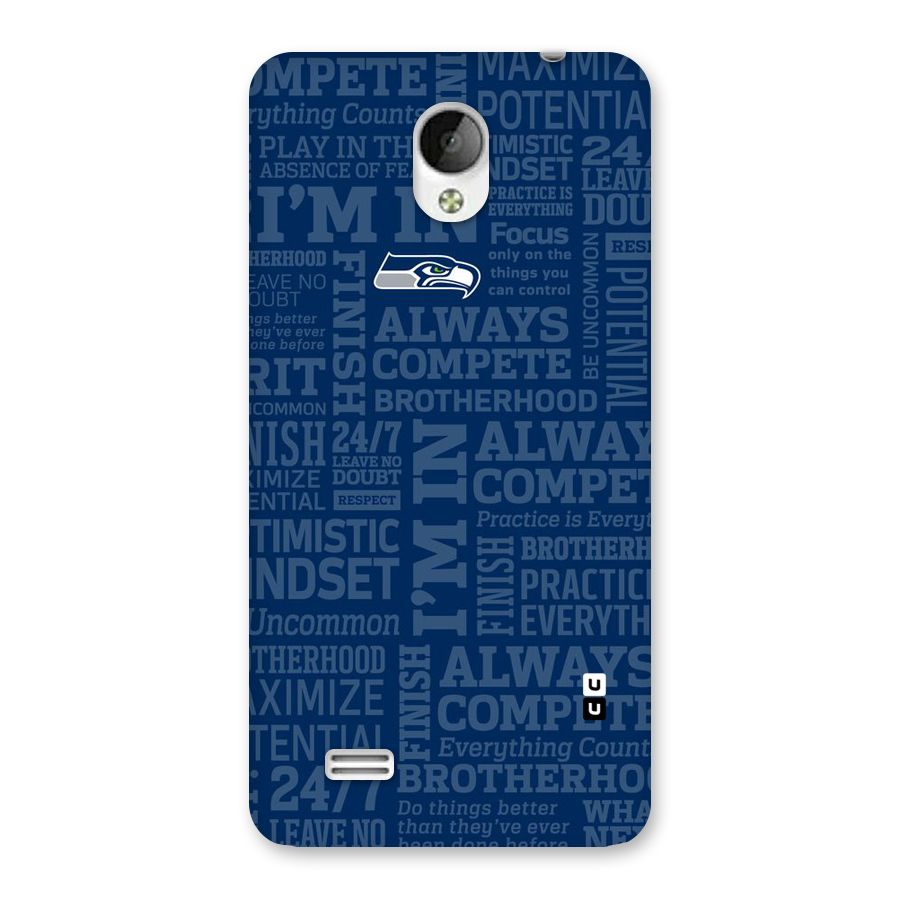 Optimistic Blue Back Case for Vivo Y21
