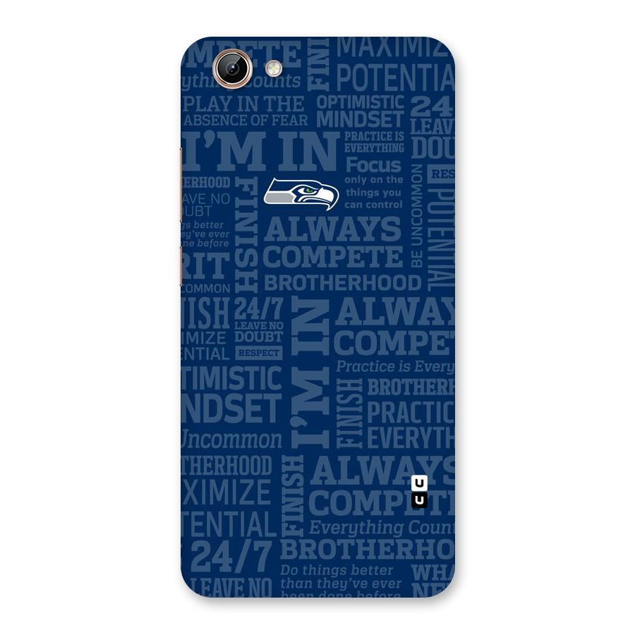 Optimistic Blue Back Case for Vivo Y71
