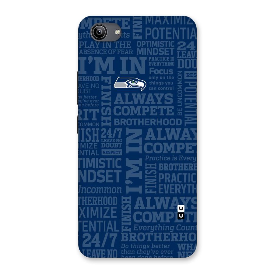 Optimistic Blue Back Case for Vivo Y81i