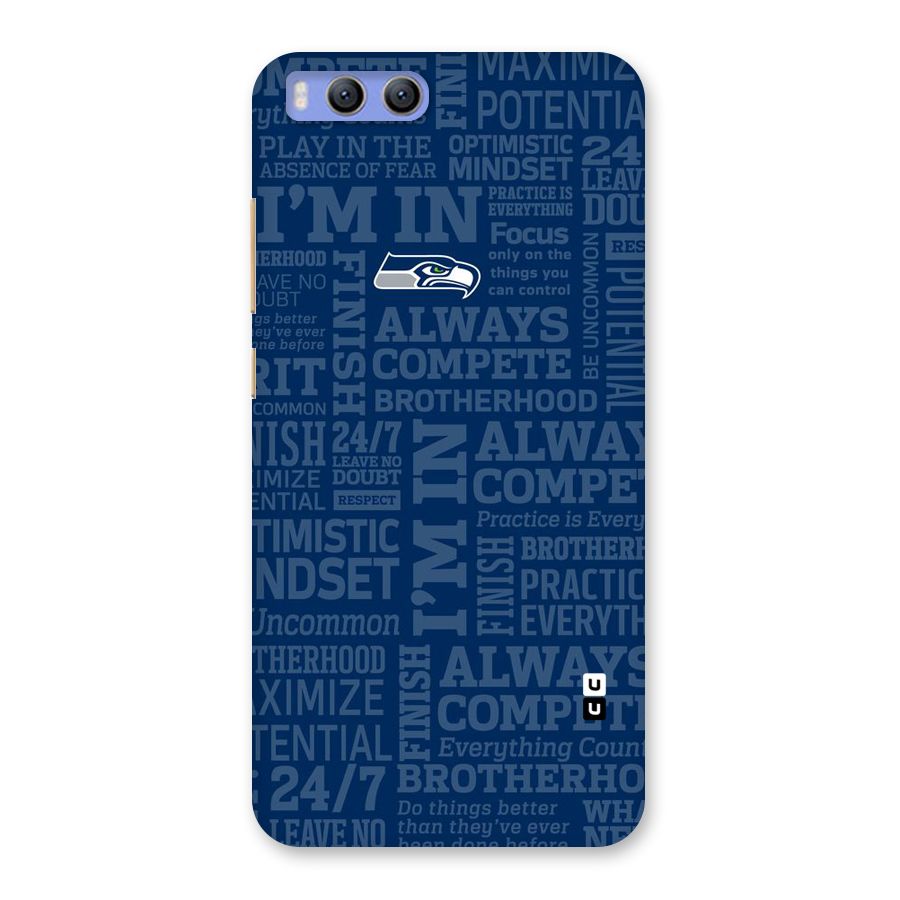 Optimistic Blue Back Case for Xiaomi Mi 6
