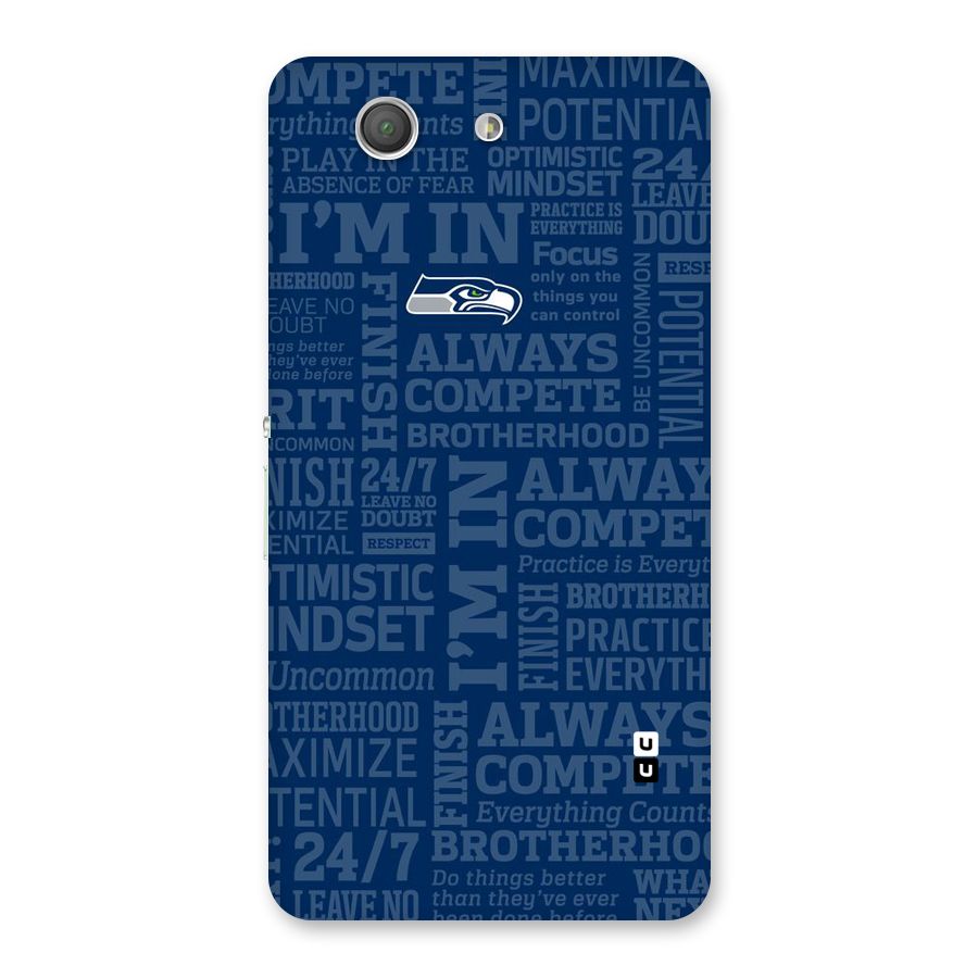 Optimistic Blue Back Case for Xperia Z3 Compact