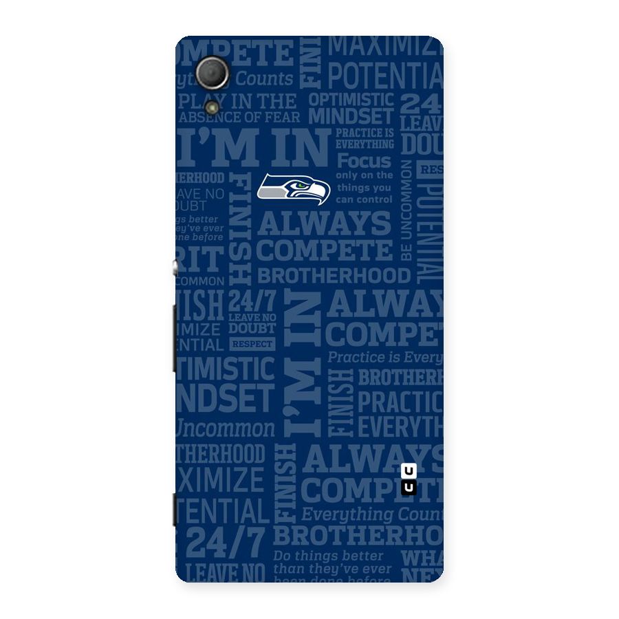 Optimistic Blue Back Case for Xperia Z3 Plus