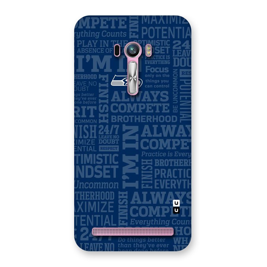 Optimistic Blue Back Case for Zenfone Selfie