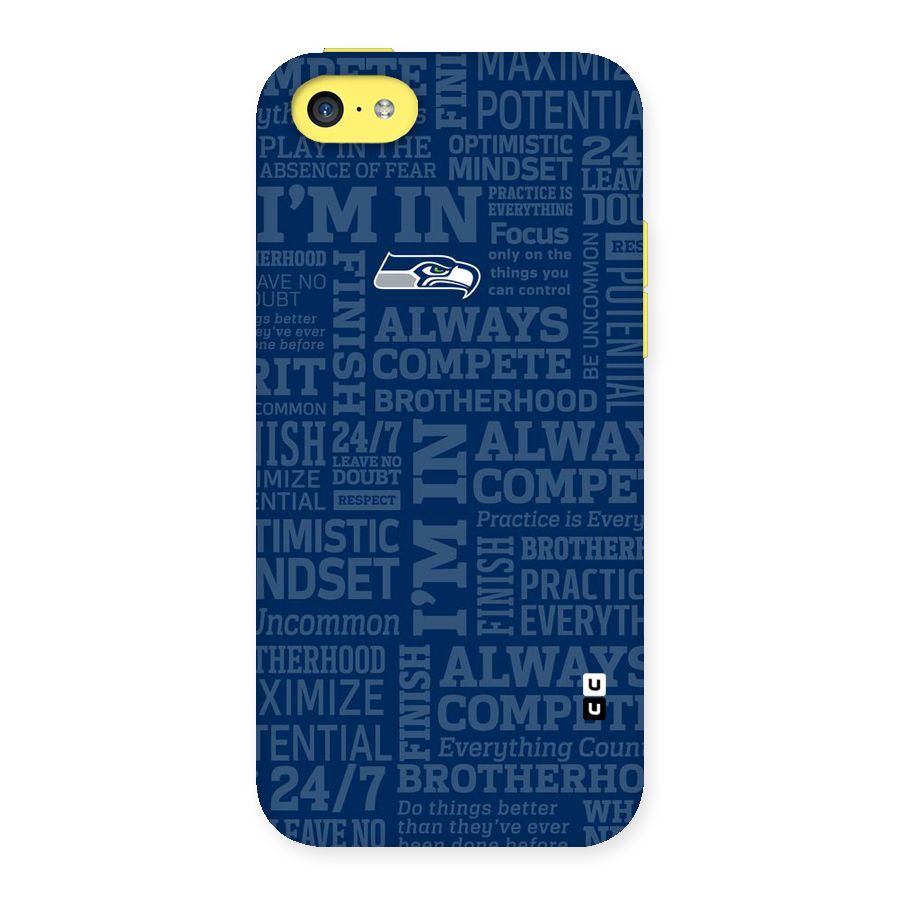 Optimistic Blue Back Case for iPhone 5C