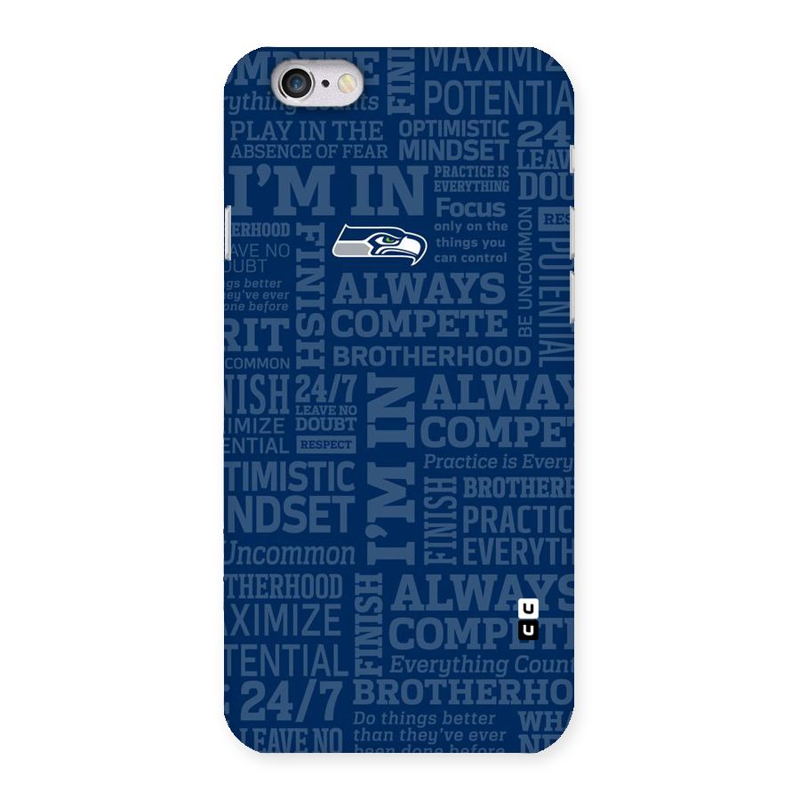 Optimistic Blue Back Case for iPhone 6 6S