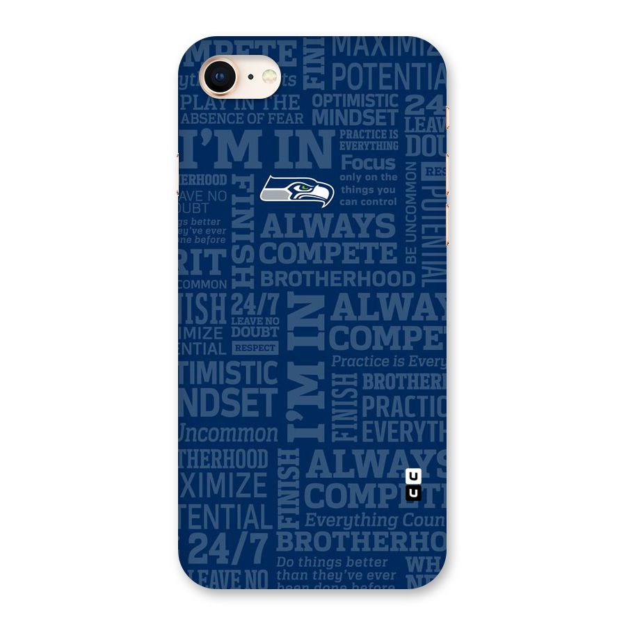 Optimistic Blue Back Case for iPhone 8