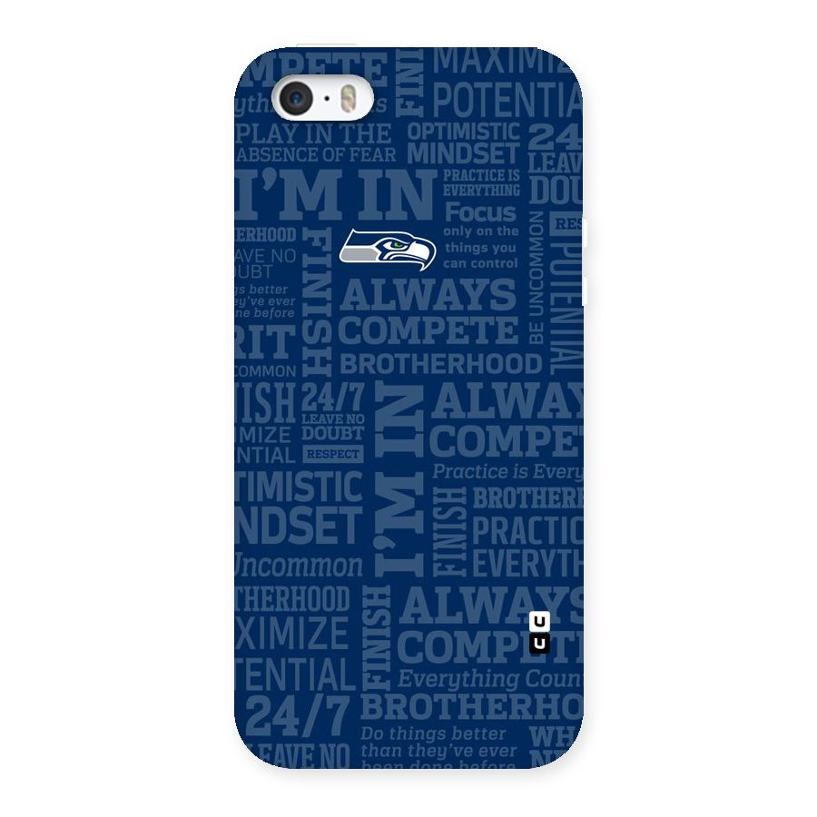 Optimistic Blue Back Case for iPhone SE