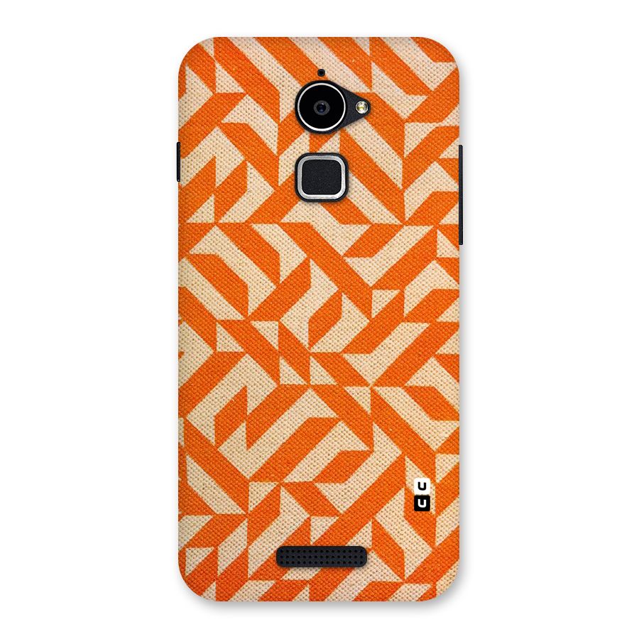 Orange Beige Pattern Back Case for Coolpad Note 3 Lite