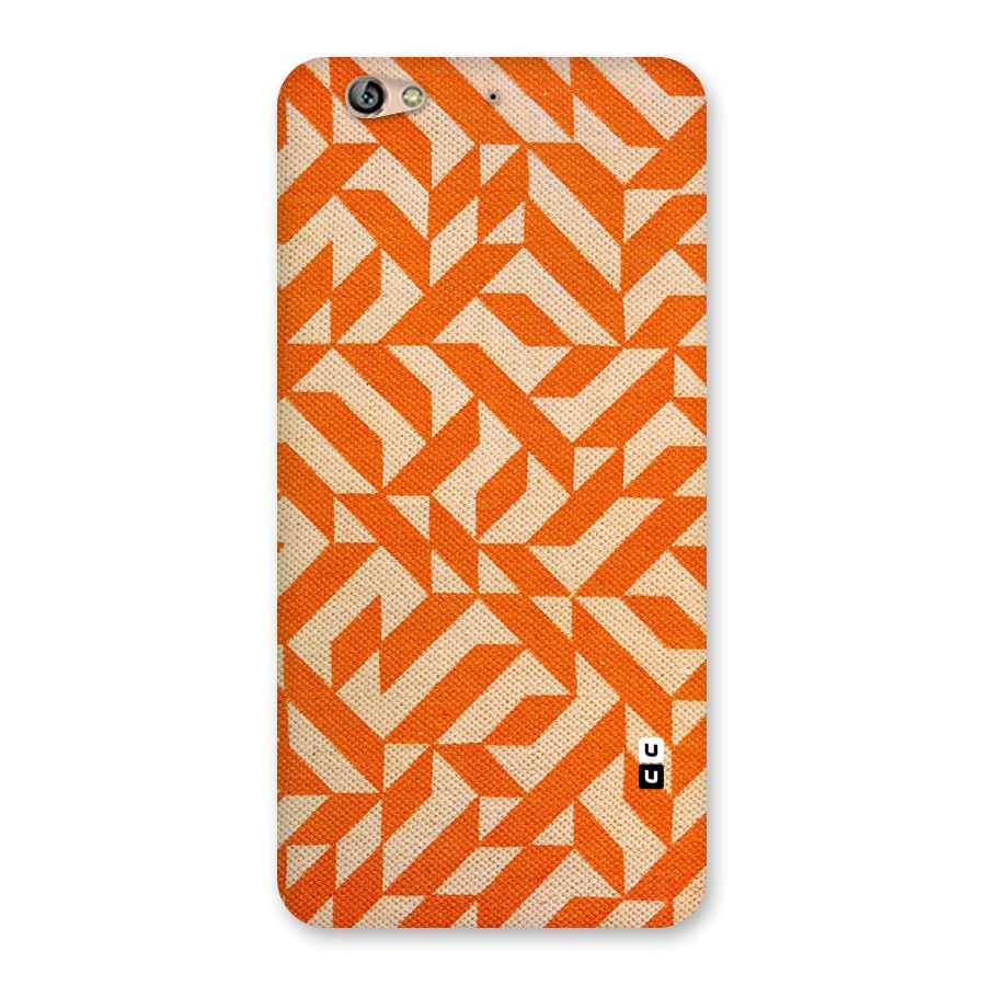 Orange Beige Pattern Back Case for Gionee S6