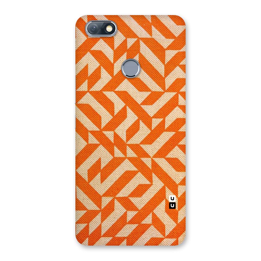 Orange Beige Pattern Back Case for Infinix Note 5