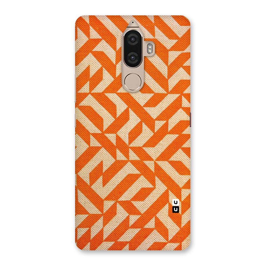 Orange Beige Pattern Back Case for Lenovo K8 Note