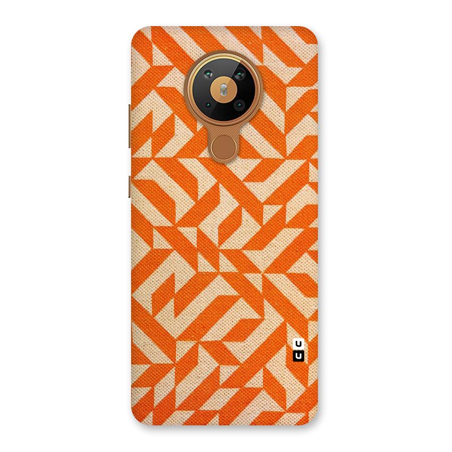 Orange Beige Pattern Back Case for Nokia 5.3