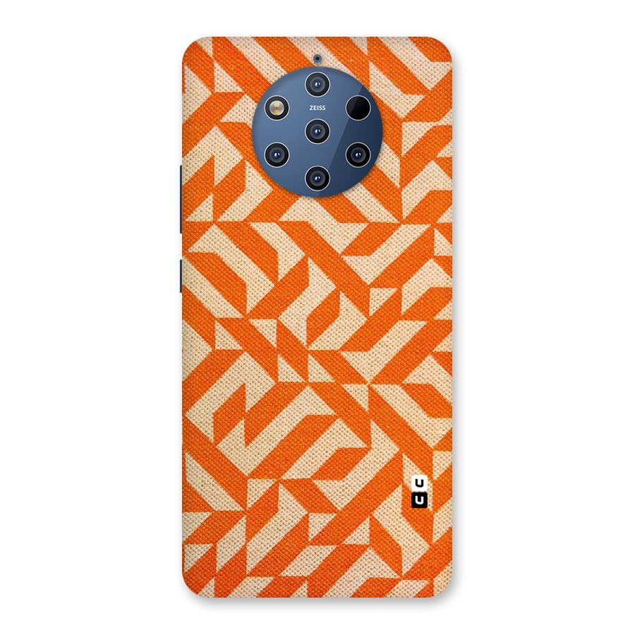 Orange Beige Pattern Back Case for Nokia 9 PureView