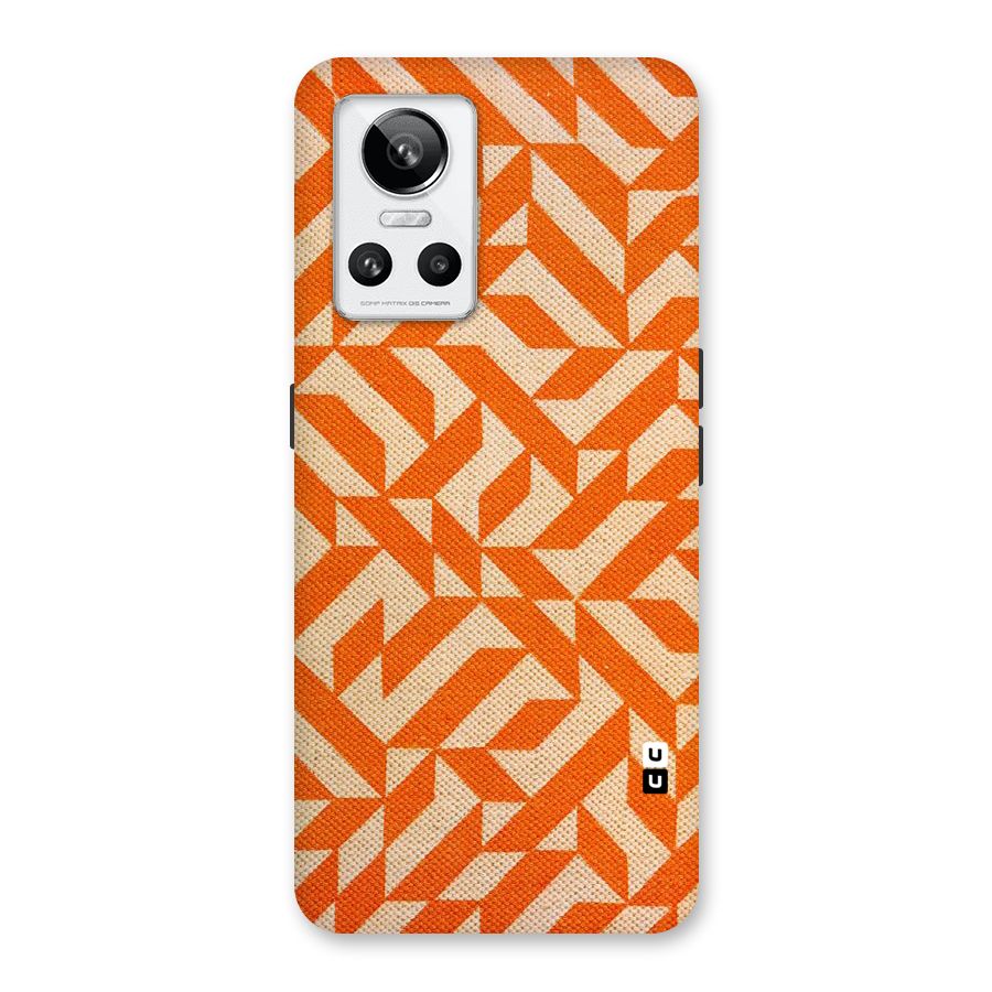 Orange Beige Pattern Back Case for Realme GT Neo 3