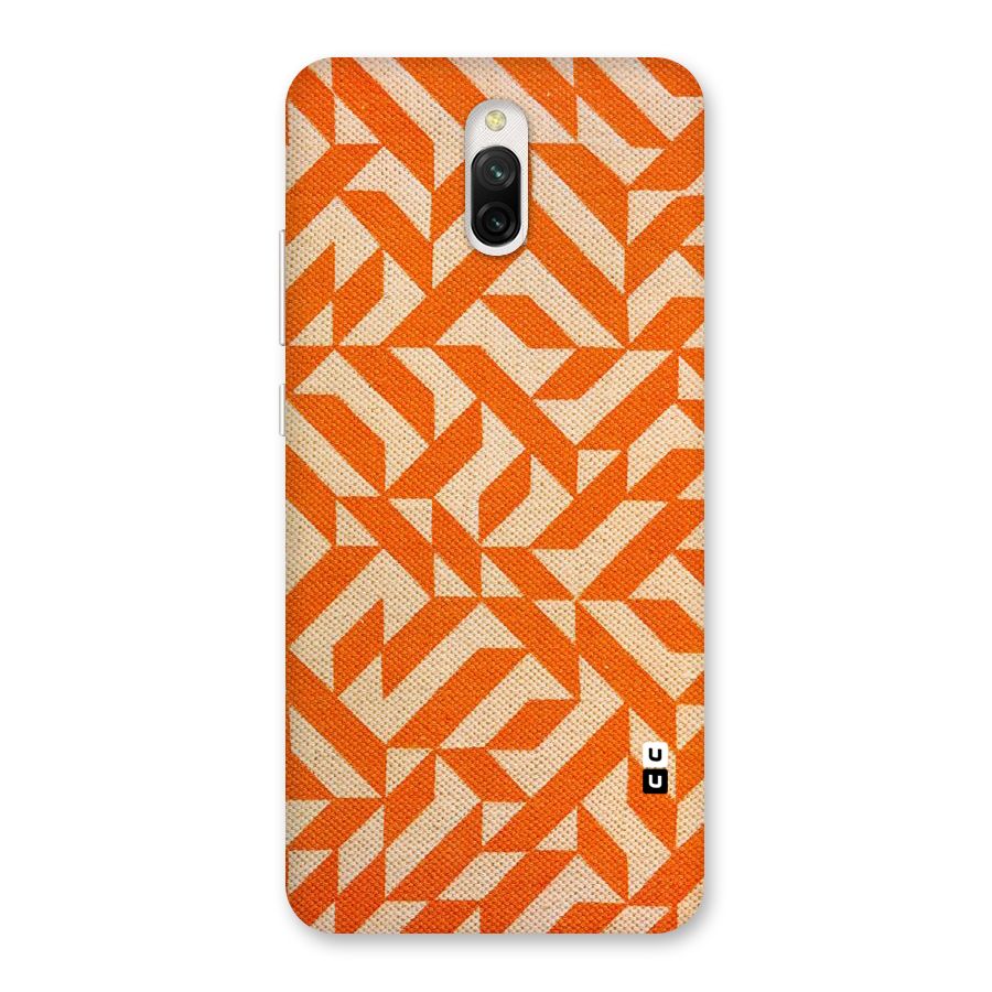 Orange Beige Pattern Back Case for Redmi 8A Dual