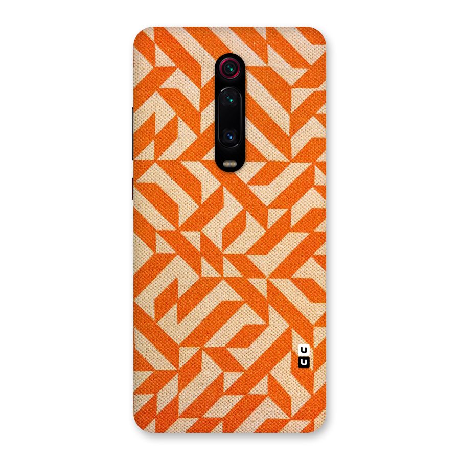 Orange Beige Pattern Back Case for Redmi K20