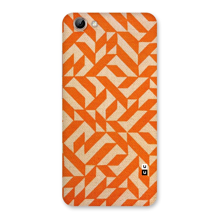 Orange Beige Pattern Back Case for Vivo Y71i