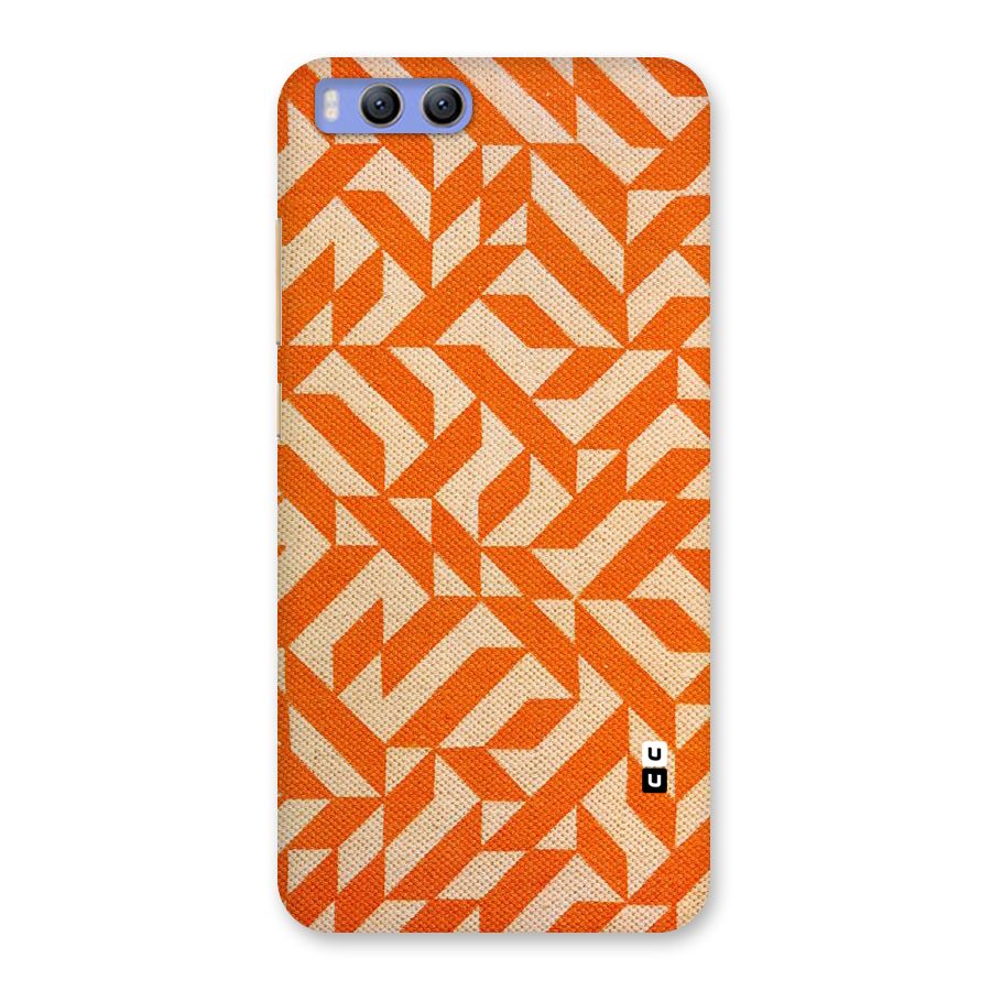 Orange Beige Pattern Back Case for Xiaomi Mi 6