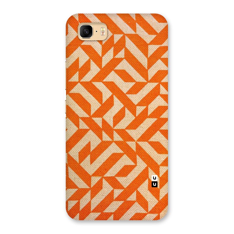 Orange Beige Pattern Back Case for Zenfone 3s Max