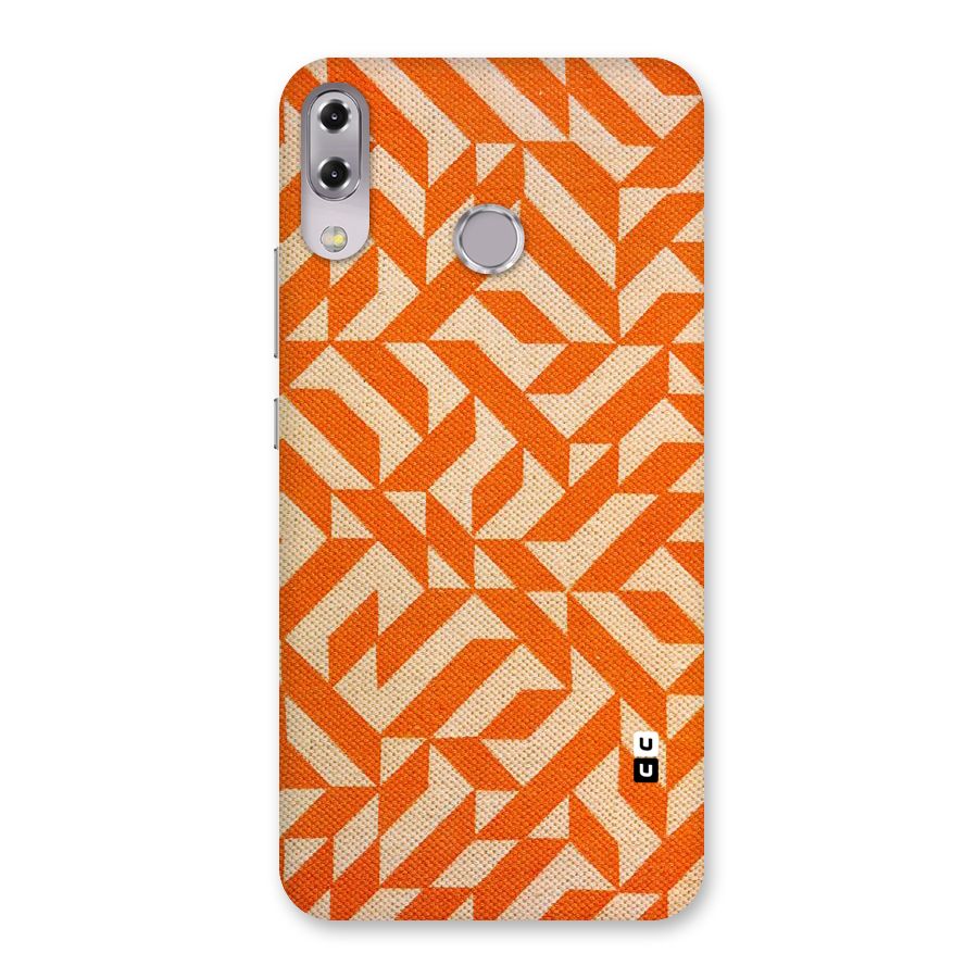 Orange Beige Pattern Back Case for Zenfone 5Z