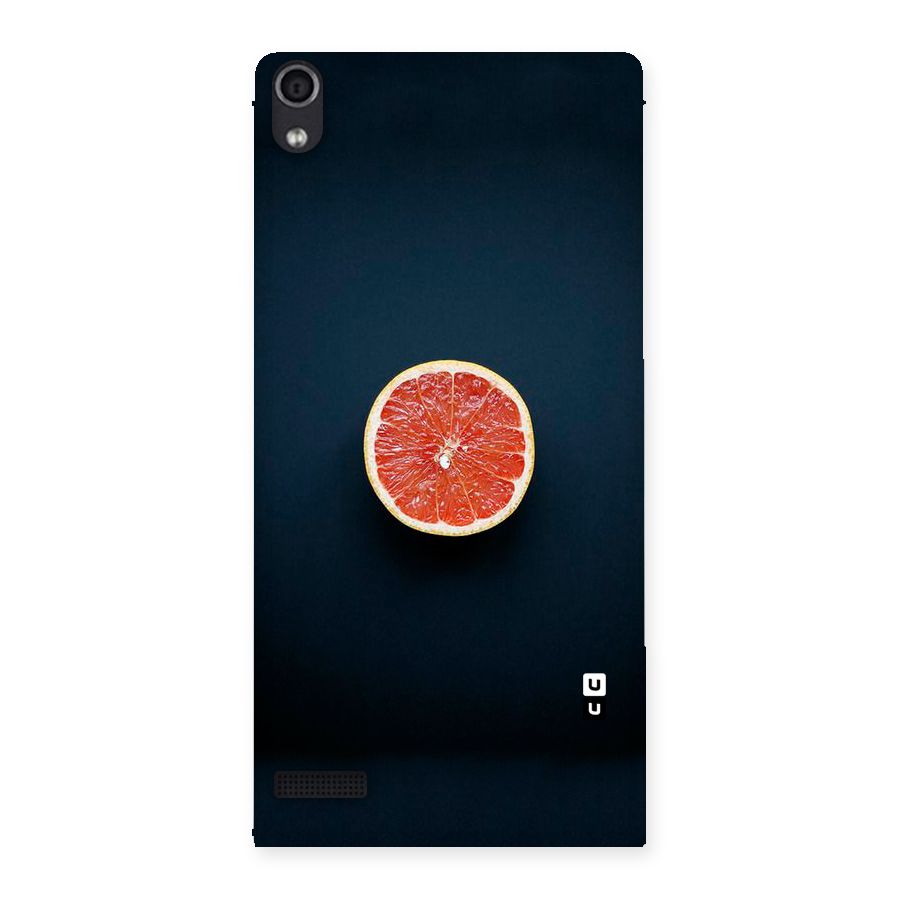 Orange Design Back Case for Ascend P6