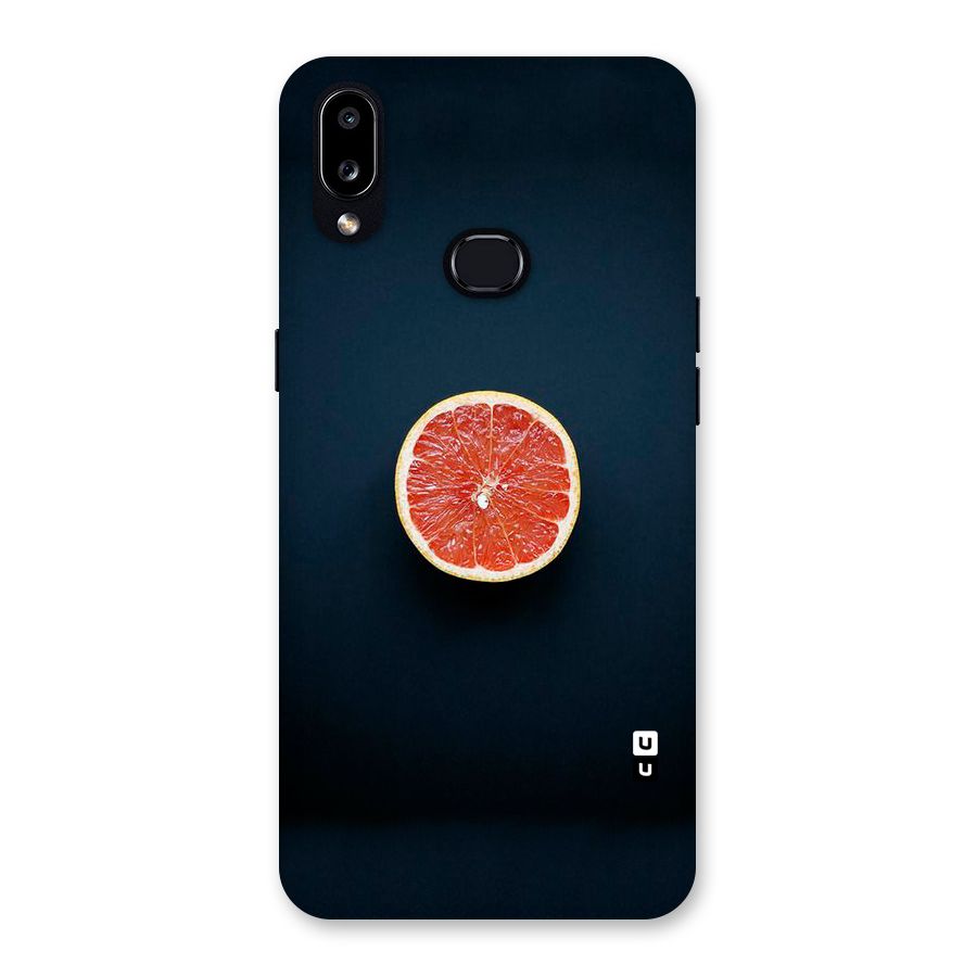 Orange Design Back Case for Galaxy A10s