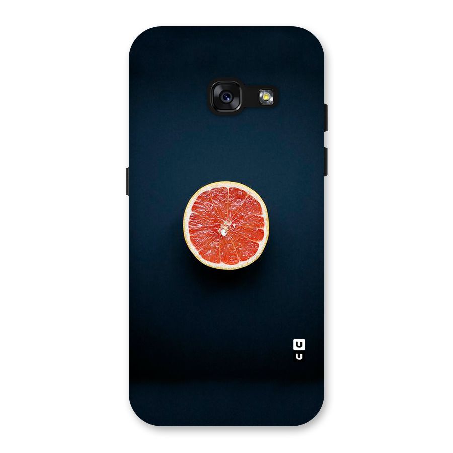 Orange Design Back Case for Galaxy A3 (2017)