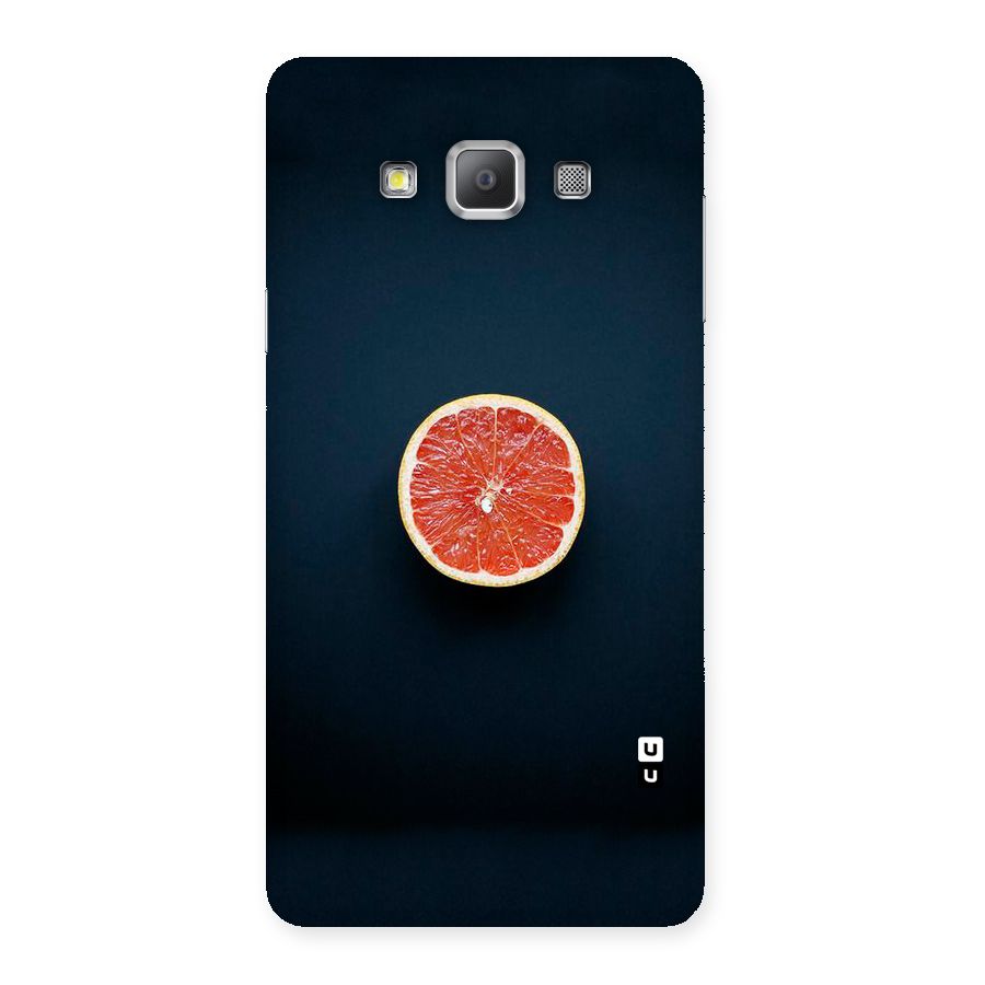 Orange Design Back Case for Galaxy A7