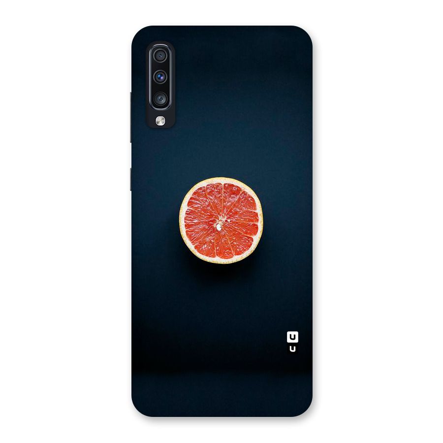 Orange Design Back Case for Galaxy A70